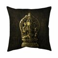 Fondo 26 x 26 in. Lord Ganesha-Double Sided Print Indoor Pillow FO2792927